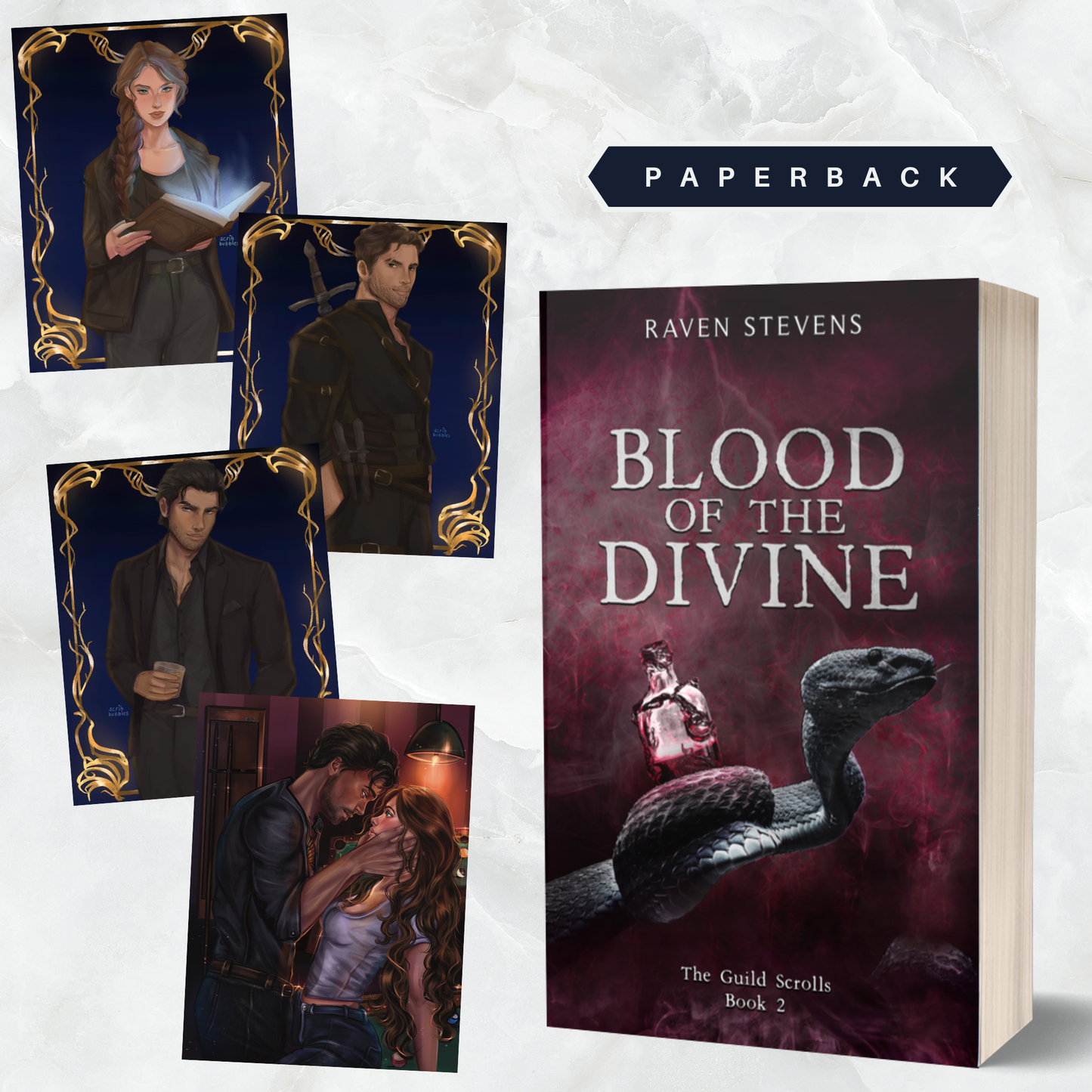 Blood of the Divine Signed Paperback