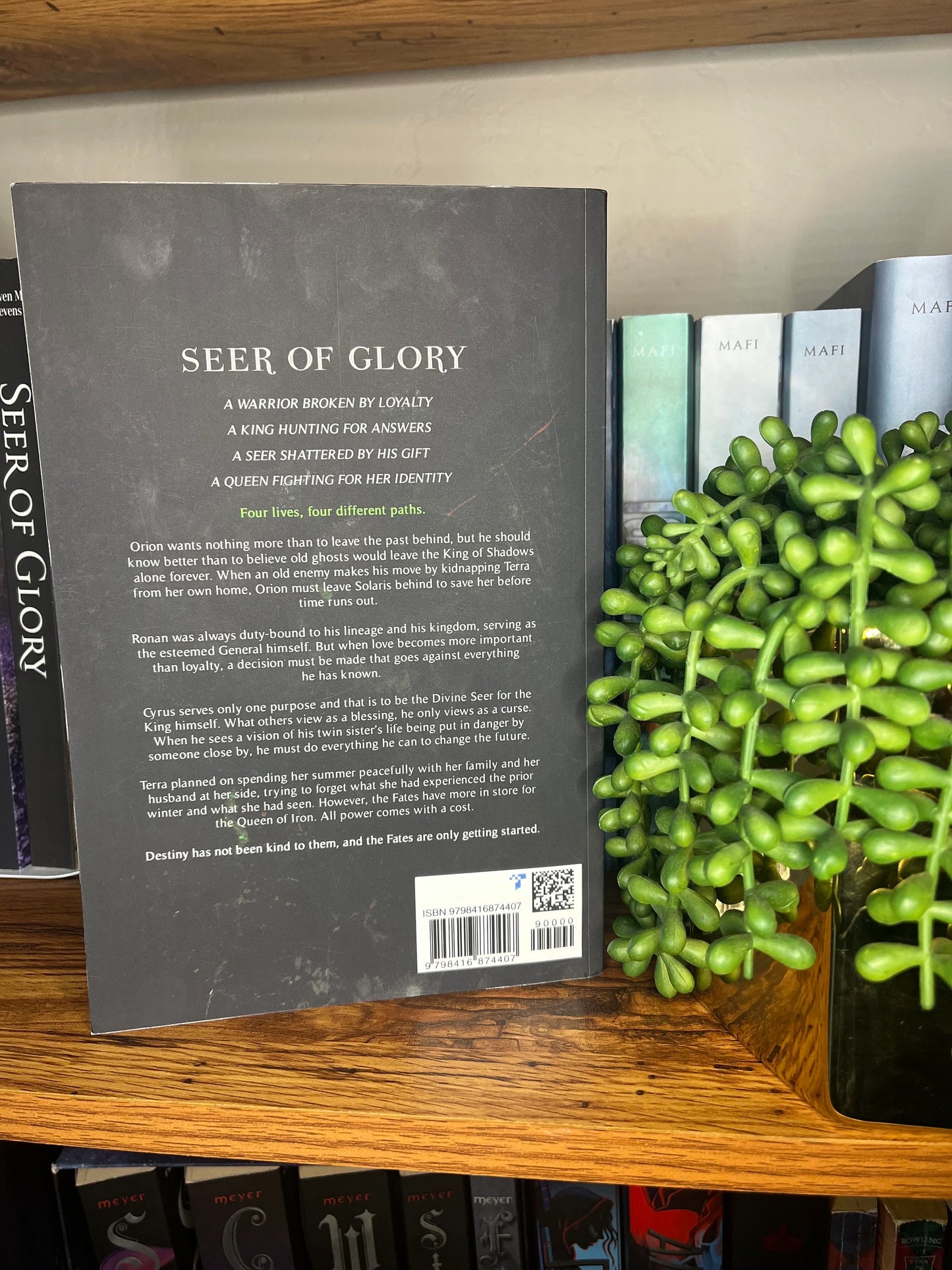 Seer of Glory Signed Paperback
