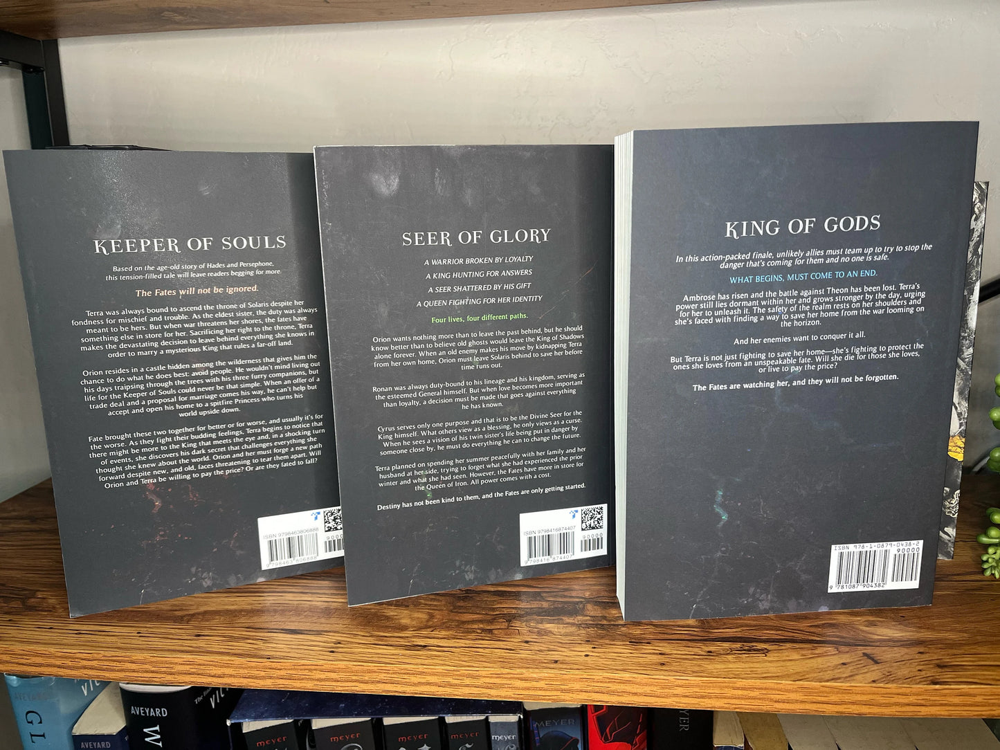 The Fated Souls Trilogy Signed Paperback Bundle