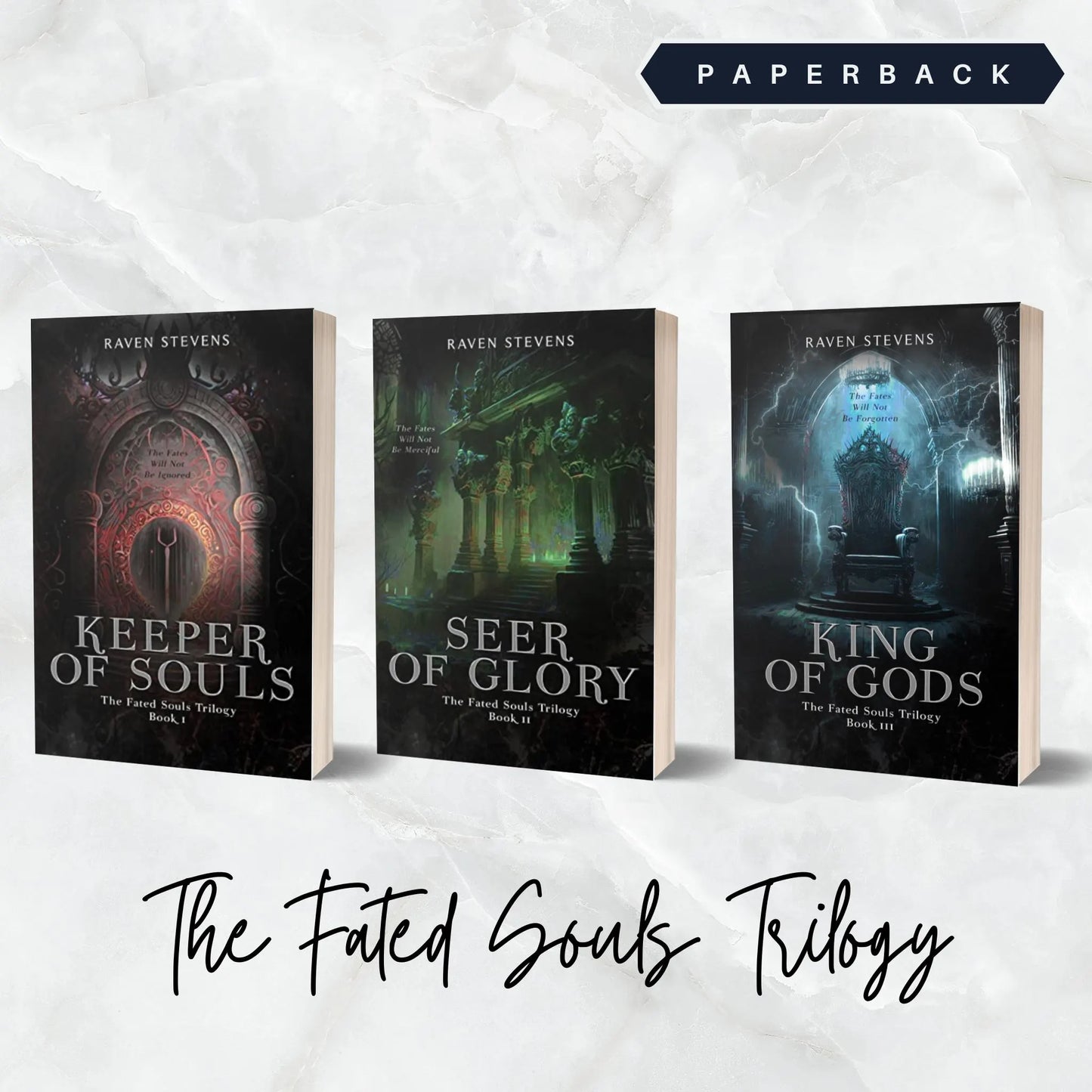 The Fated Souls Trilogy Signed Paperback Bundle